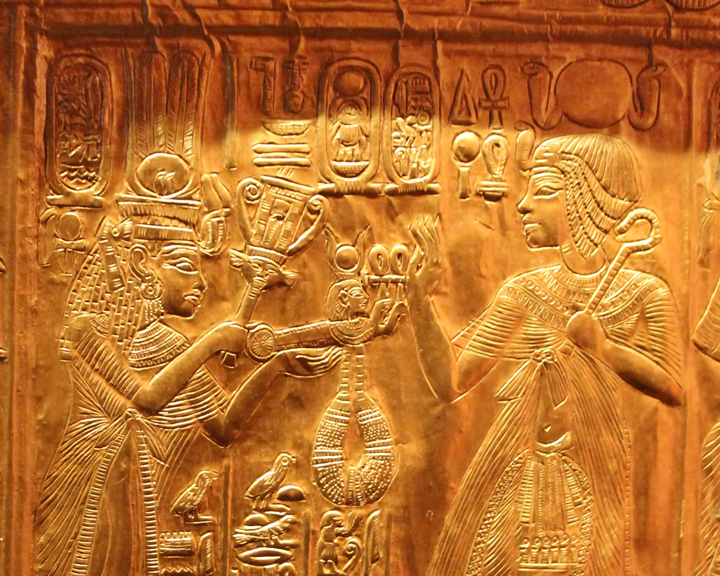 图坦卡蒙陵墓修复后,少年法老长这样?...