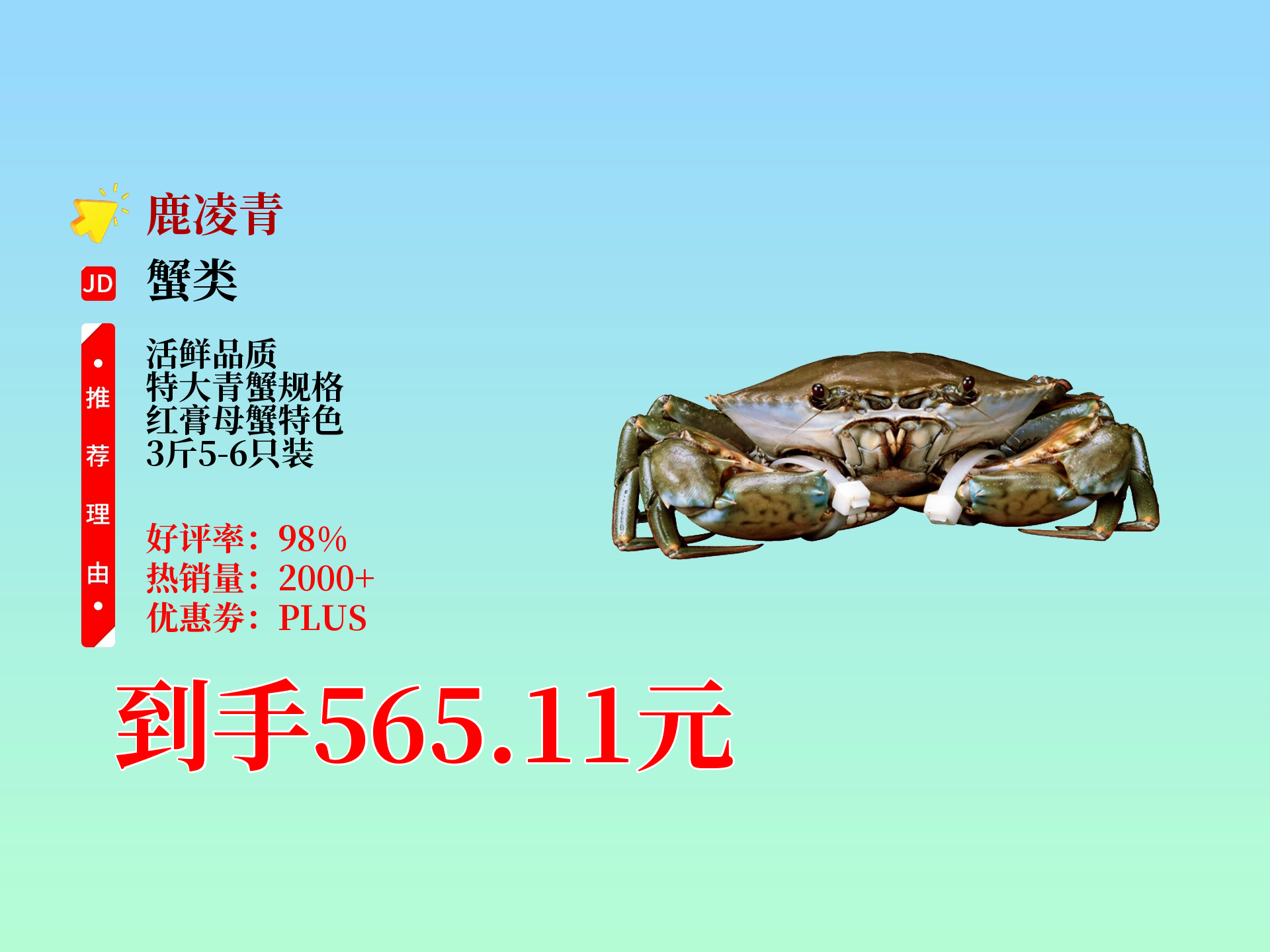 现在海螃蟹多少钱一斤 青蟹为什么那么贵 青蟹贵还是花蟹贵