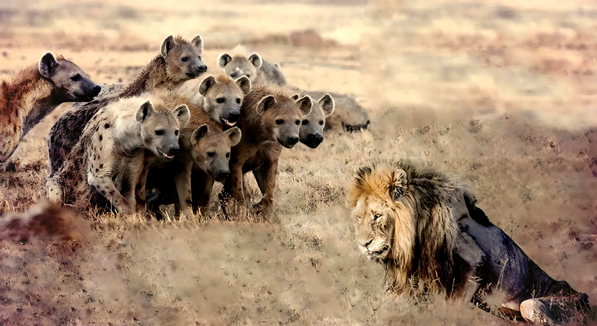 豹子怕狮子猎狗原因 花豹不敢争食真相