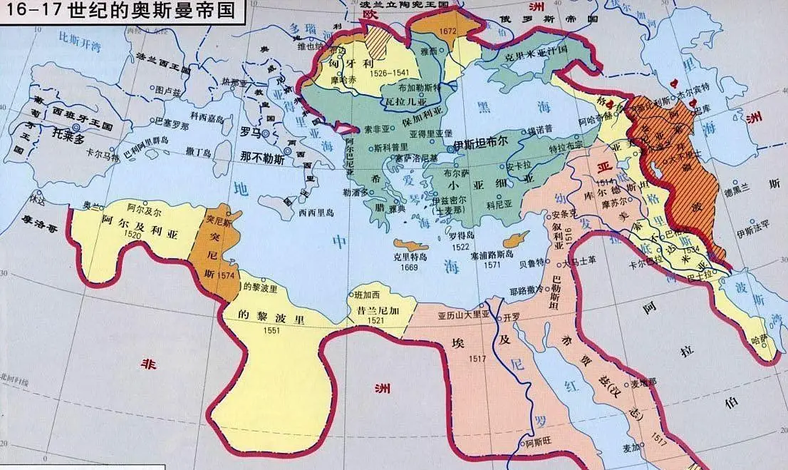 奥斯曼帝国是如何变成“病夫”的?...