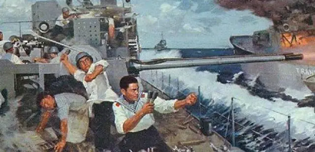 西沙海战中的潜艇兵...