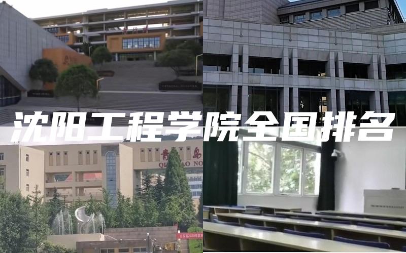 沈阳工程学院全国排名