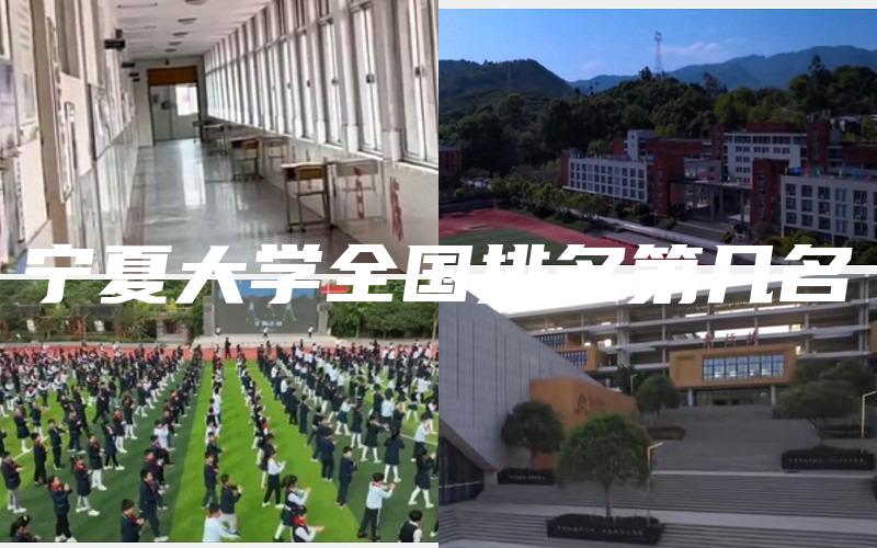 宁夏大学全国排名第几名