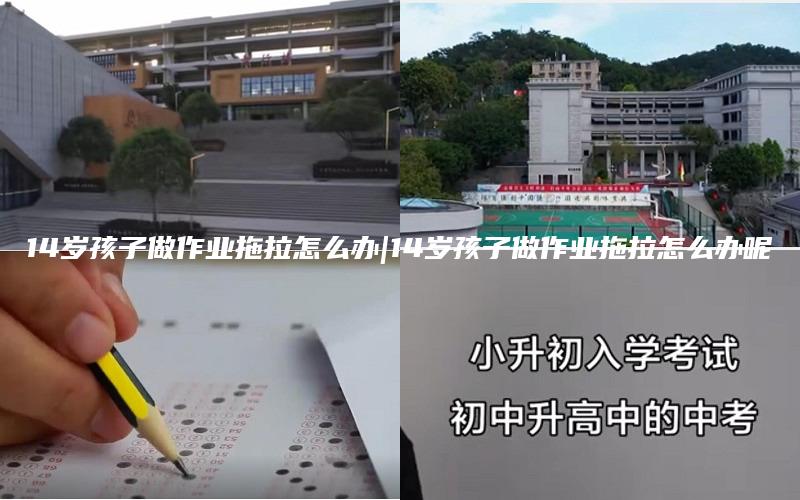 14岁孩子做作业拖拉怎么办|14岁孩子做作业拖拉怎么办呢