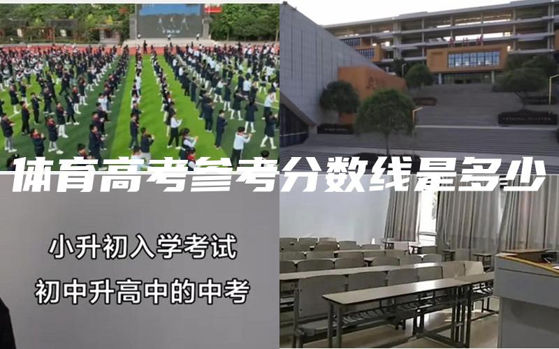 体育高考参考分数线是多少