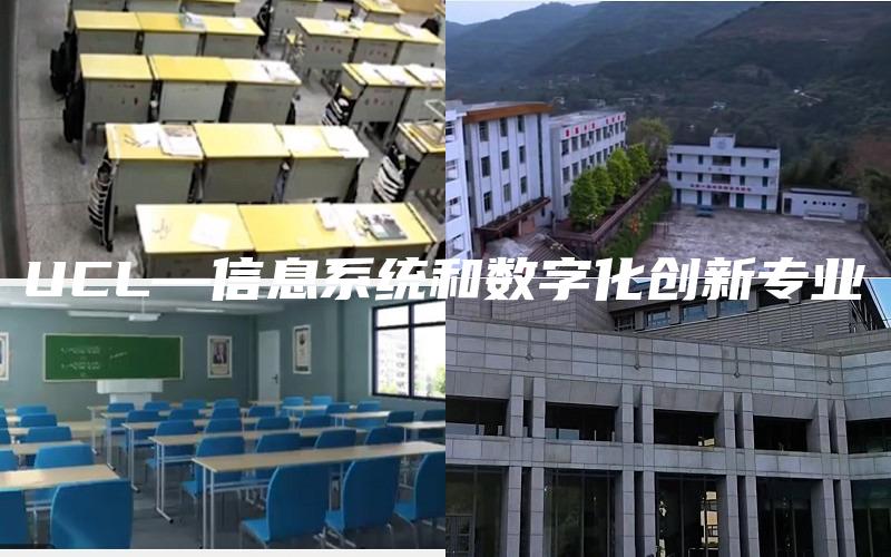 UCL—信息系统和数字化创新专业