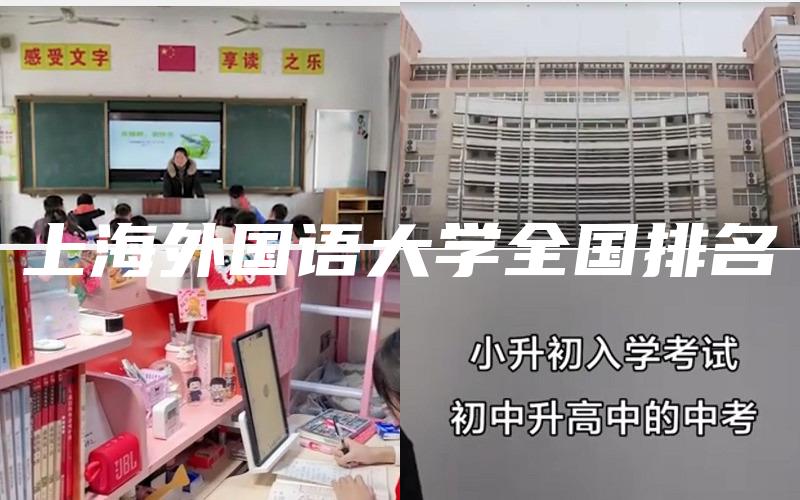 上海外国语大学全国排名
