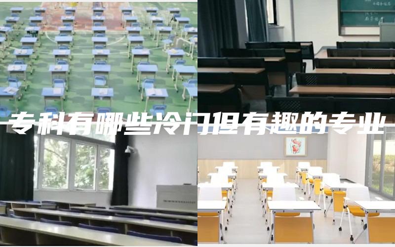 专科有哪些冷门但有趣的专业