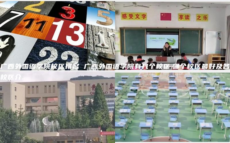广西外国语学院校区排名 广西外国语学院有几个校区,哪个校区最好及各校区介...