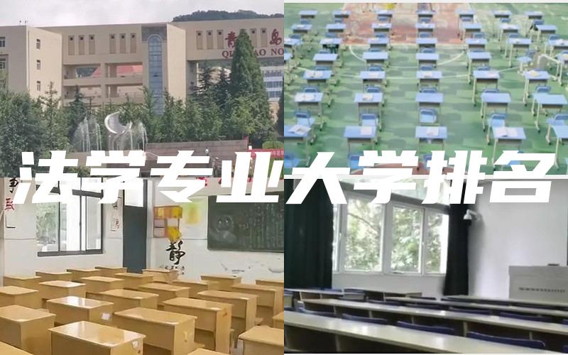 法学专业大学排名