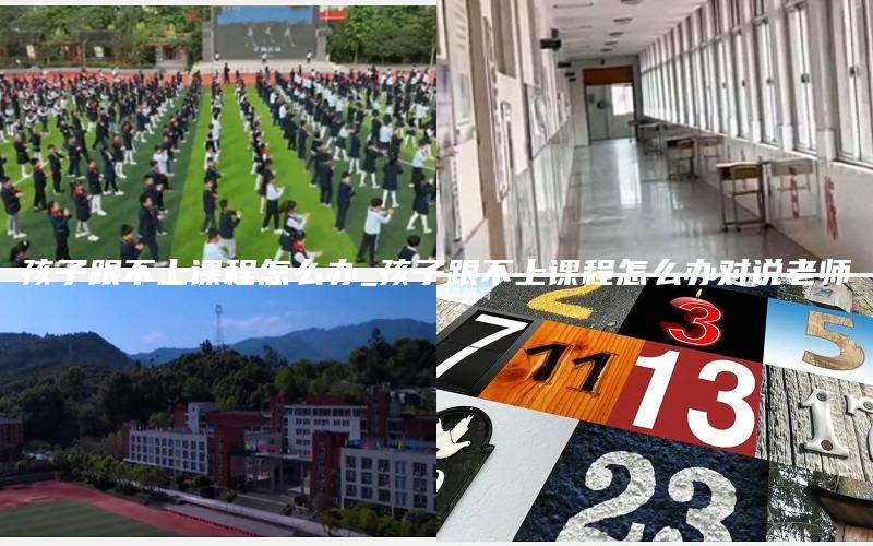孩子跟不上课程怎么办_孩子跟不上课程怎么办对说老师
