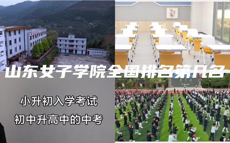 山东女子学院全国排名第几名