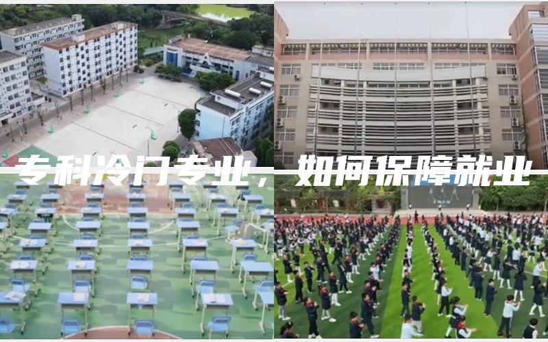 专科冷门专业，如何保障就业
