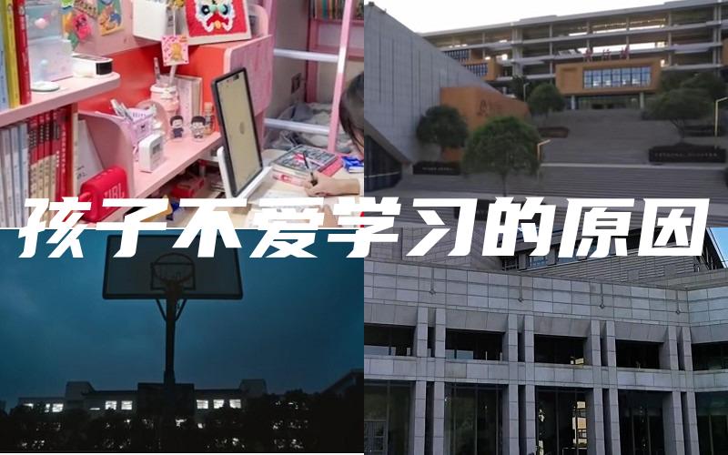 孩子不爱学习的原因